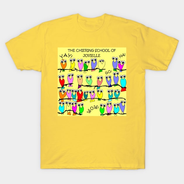 Chiering School of Jovielle Single Yellow T-Shirt by ArtticArlo